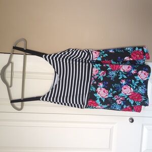 TORRID Striped and Floral Top SIZE 4